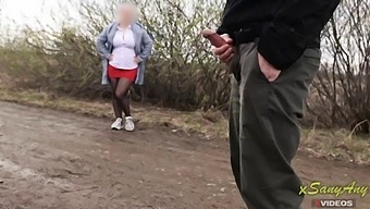 Hidden Camera Captures Public Dick Flash And Blowjob In Park