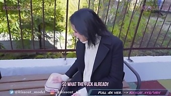 Amateur Teen Gets Analed And Facialized In Public By Russian Agent