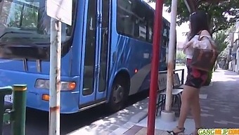 Gangbang With Japanese Teen Chinatsu In A Public Setting