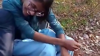 Indian Teacher And Students Engage In Sexual Activity In The Woods For Payment