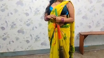 Indian Maid With Big Breasts Gets Fucked In Her Own Home