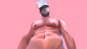 Anime Girl With Big Natural Tits Enjoys Kakashi'S Big Cock In Hentai Video