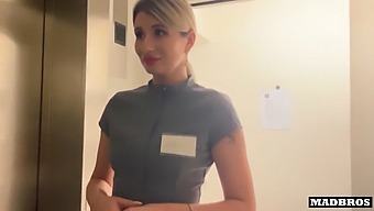 Ukrainian Maid Caught Red-Handed And Punished With Hardcore Sex In The Toilet