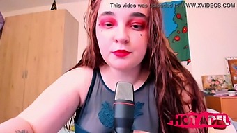 Watch A Cute Redhead Teen Eat Chips And Get Turned On