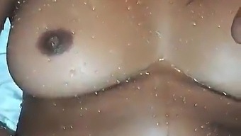 African-American Woman Experiences Intense Female Ejaculation Leading To Male Orgasm