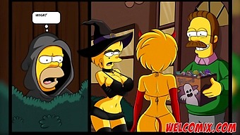 Krijg Wat Halloween Plezier Met Simpsons Porno En Andere Geanimeerde Erotica.