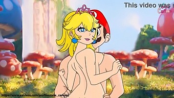 Princess Peach And Super Mario In Erotic Adventure