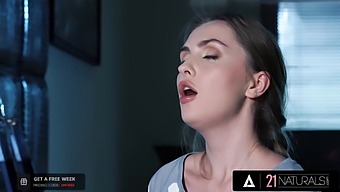 Russian Beauty Lena Reif Rides Her Lover'S Big Cock With Intense Passion
