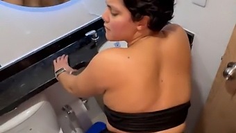 A Random Man Has Sex With A Young Colombian Woman After Public Car Dancing At The Disco