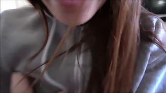 Petite Girlfriend Alex Adams Gives Her Boyfriend A Wild Ride Before Hitting The Gym