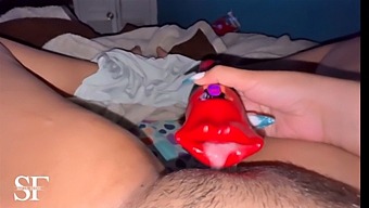There'S A Girl So Good At Sucking, She Can Make Me Cum Just By Using Her Toy.